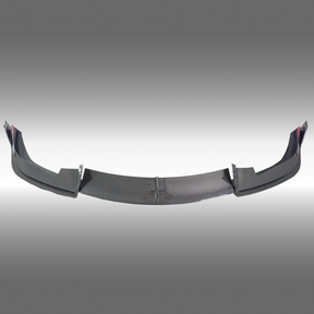 NexaNovo real carbon fiber front splitter lip spoiler on a 2021 Tesla Model X