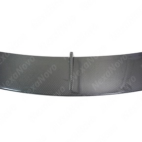 Lightweight NexaNovo real carbon fiber material of the Model X front lip