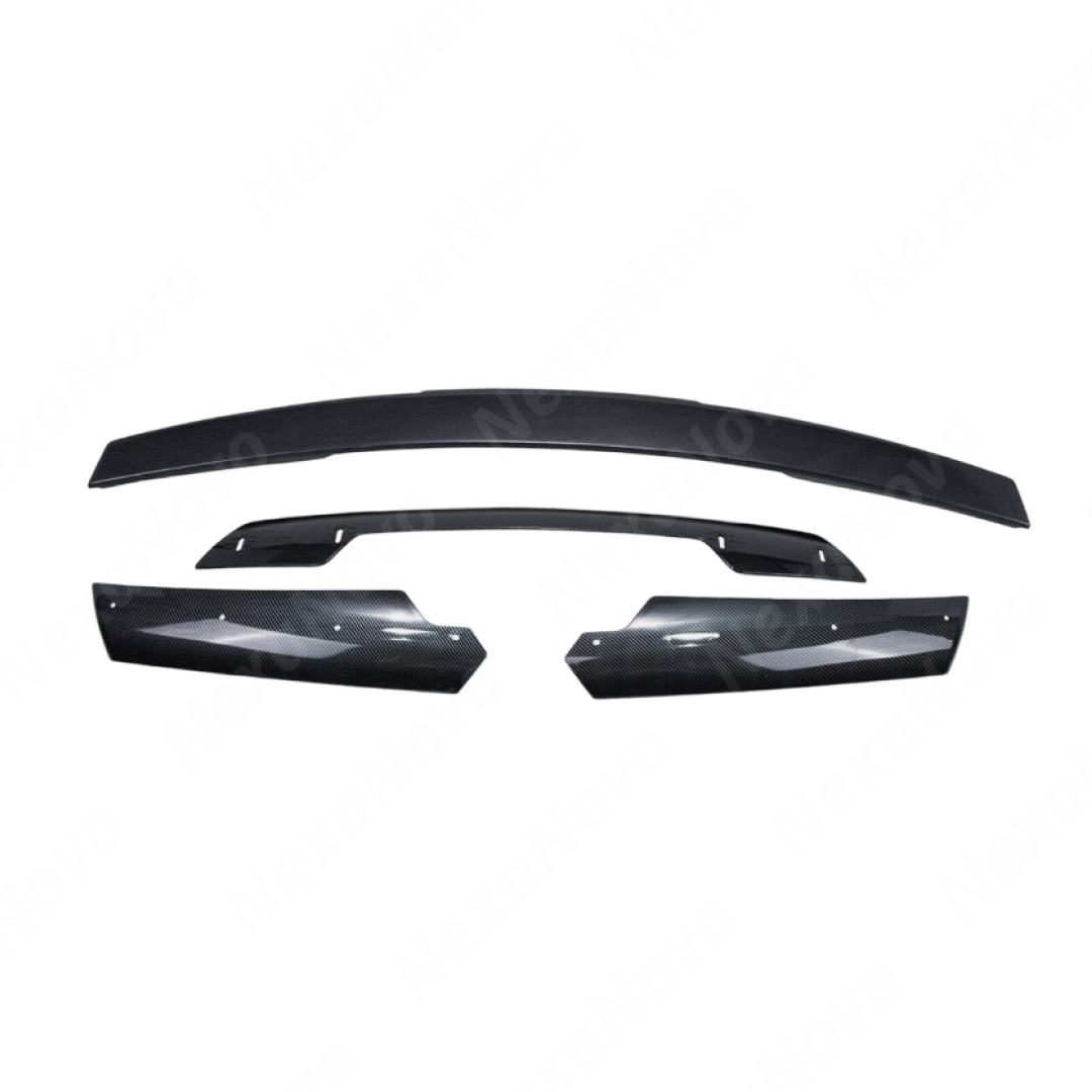 Visual carbon fiber print wing for 2014-2019 C7 Corvette

