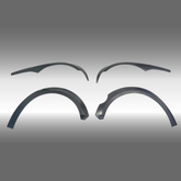 NexaNovo wide body front fender flare kits on a 2022 Toyota GR86