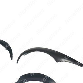 NexaNovo wide body fender flare kits on a white Toyota GR86