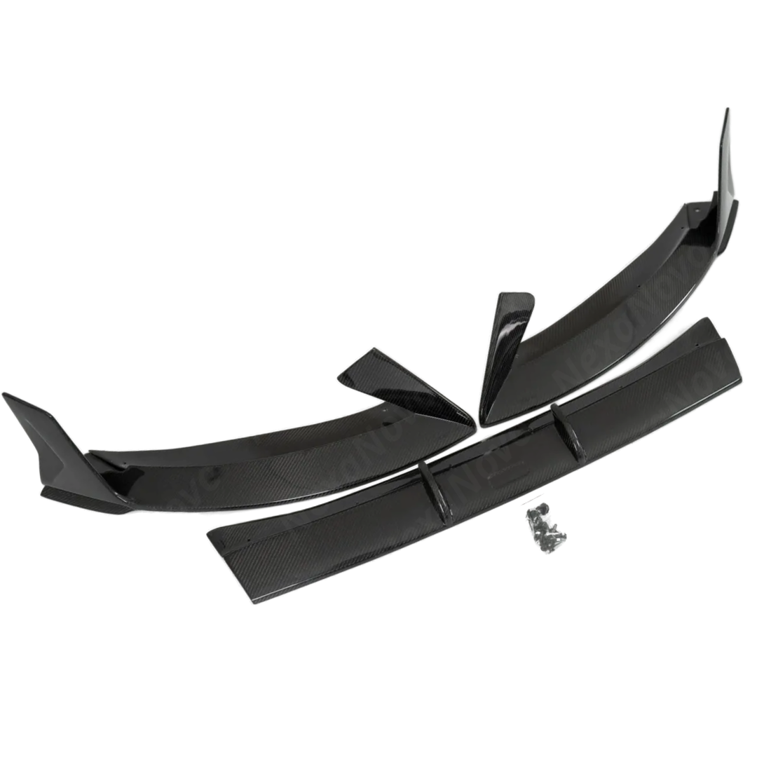 View of the NexaNovo stainless steel bolts and washers included for a secure carbon lip installation