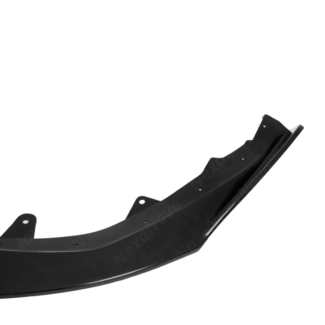 Close-up highlighting the ripple-free, premium gloss black finish by NexaNovo