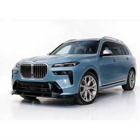 For 2023-2026 BMW X7 G07 - Front Bumper Lip Splitter - Gloss Black