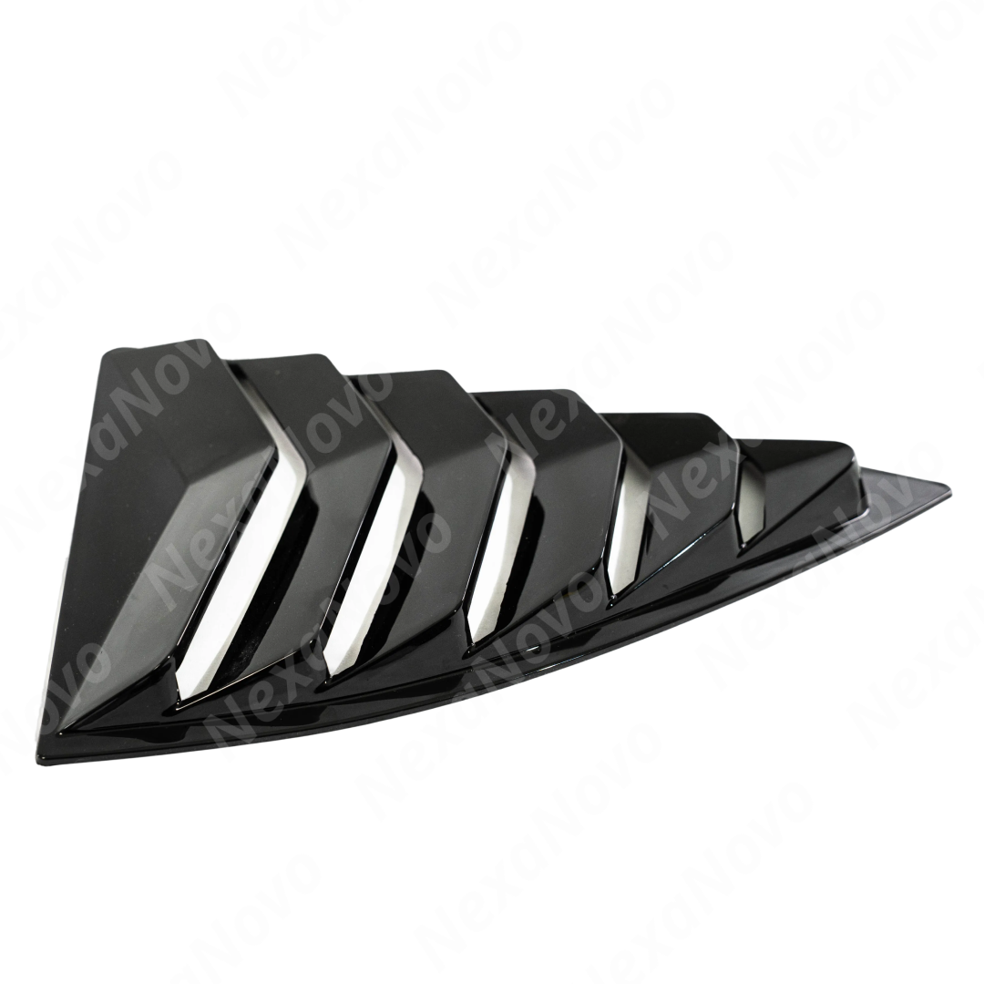 Side Quarter Window Louver Sun Shade Cover For Chevrolet Camaro (2010-2015) NexaNovo