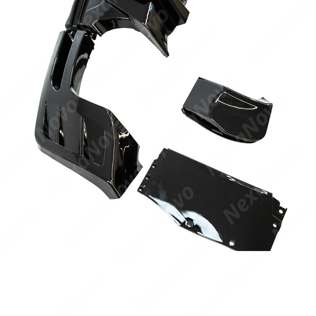 Carbon Fiber Print Rear Bumper Diffuser Lip Spoiler For Chevy Camaro 2016-2024 NexaNovo