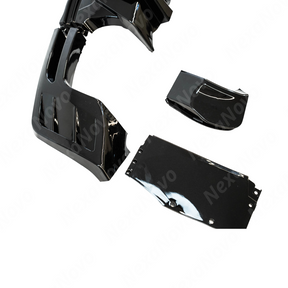 Carbon Fiber Print Rear Bumper Diffuser Lip Spoiler For Chevy Camaro 2016-2024 NexaNovo