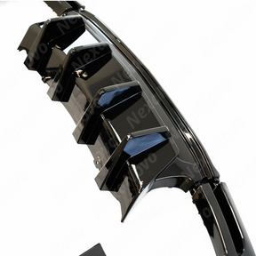 Carbon Fiber Print Rear Bumper Diffuser Lip Spoiler For Chevy Camaro 2016-2024 NexaNovo