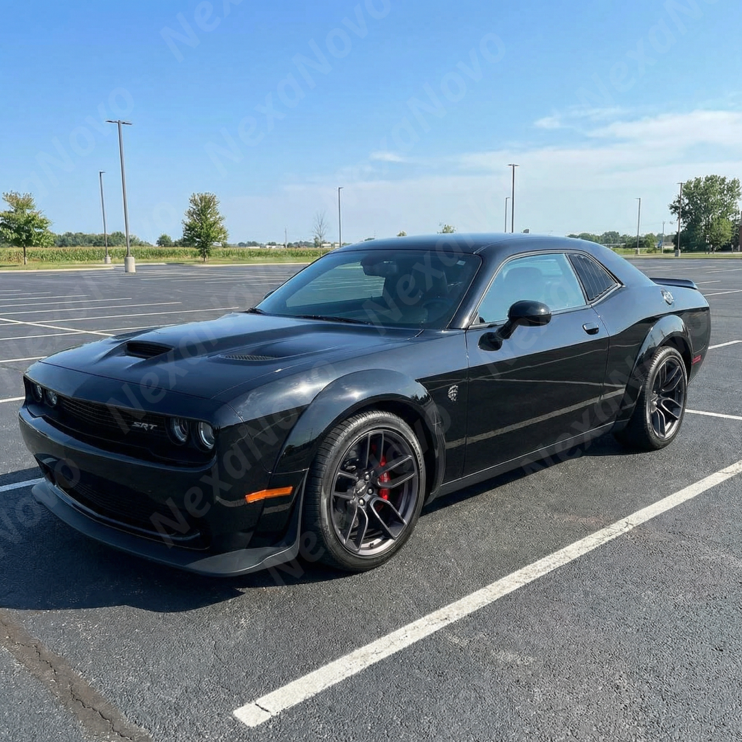 Side Quarter Window Louver Sun Shade Cover For Dodge Challenger (2015-2023) NexaNovo