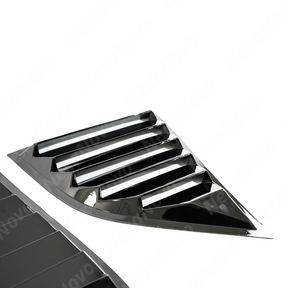 Side Quarter Window Louver Sun Shade Cover For Dodge Challenger (2015-2023) NexaNovo