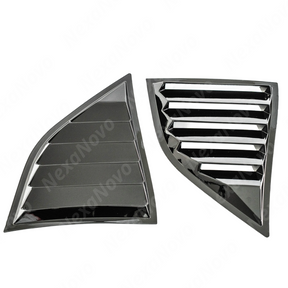 Side Quarter Window Louver Sun Shade Cover For Dodge Challenger (2015-2023) NexaNovo