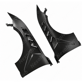 GTD-Style Stainless Steel Vented Front Body Fenders For Ford Mustang (S550) 2018-2023