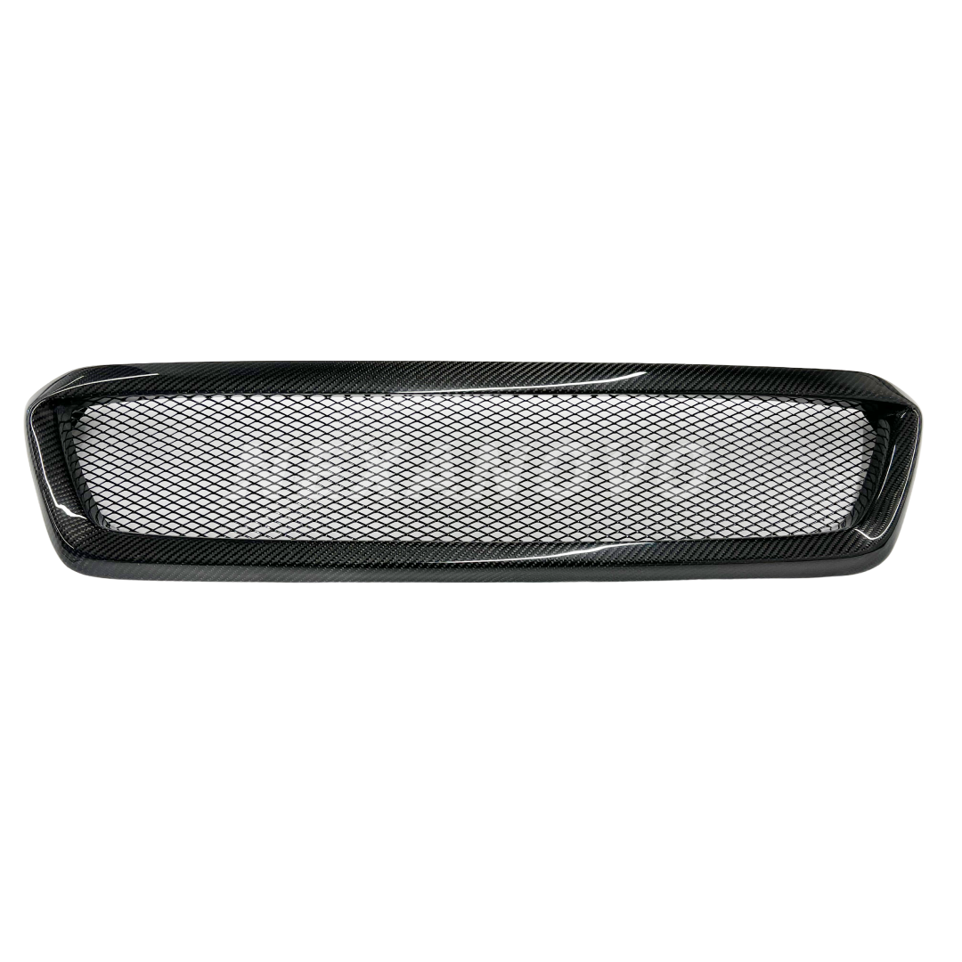 NexaNovo Pure Carbon Fiber Honeycomb Style Grille for 2017 Subaru WRX STI