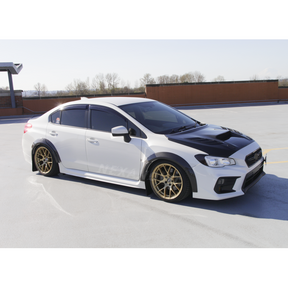 2016 Subaru WRX STI Carbon Fiber Car Wheel Arch Fender Flares by NexaNovo