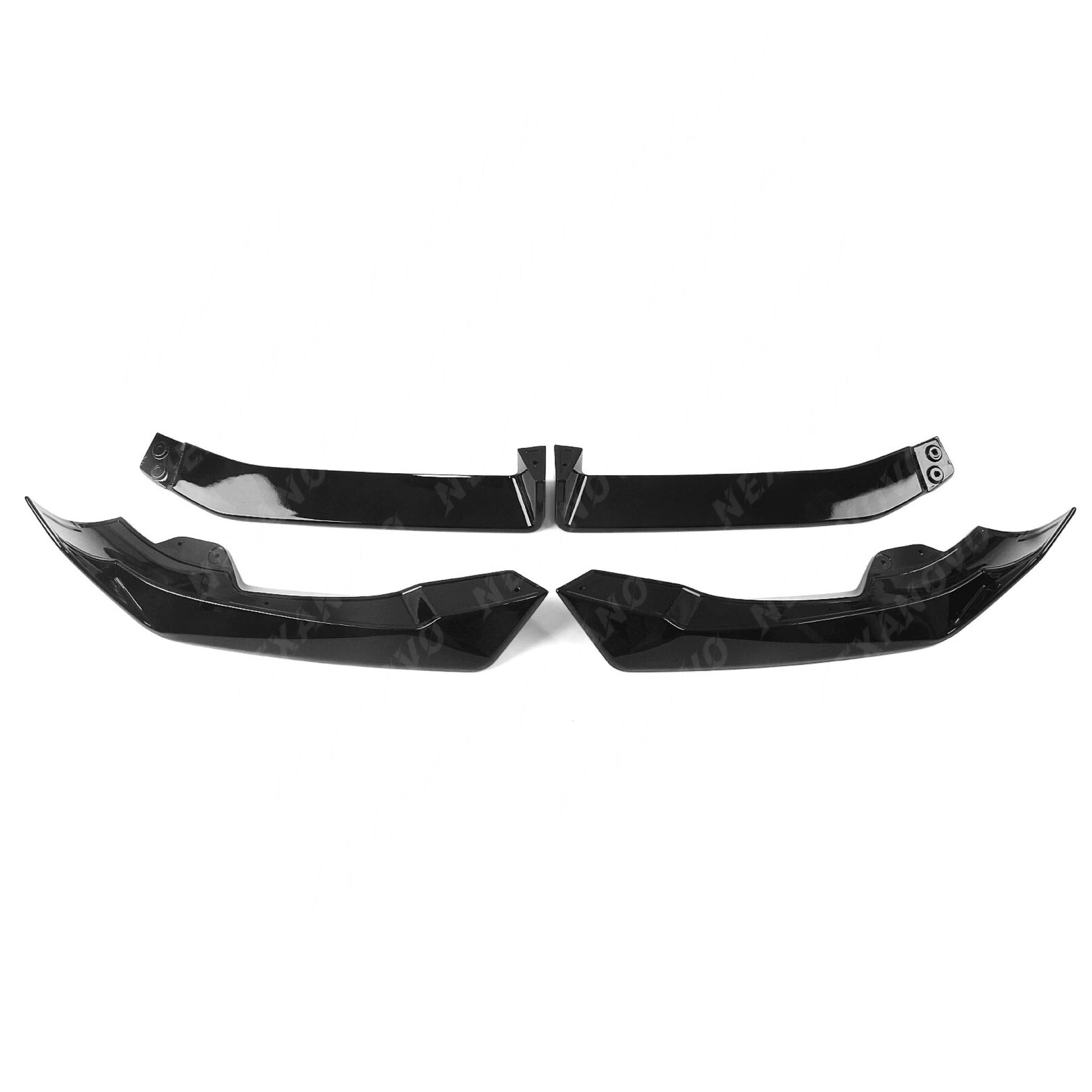 NexaNovo Gloss Black MP Style Front Spoiler Lip for BWM X5 G05 LCI M-Pack（2024-2025 ）