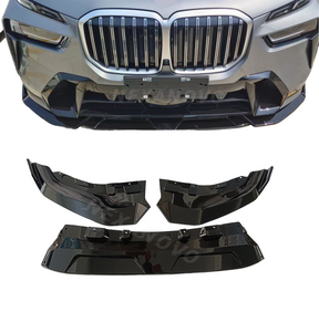 NexaNovo Gloss Black Front Lip Fits BMW X7 G07 LCI M-Pack （2022-2024）