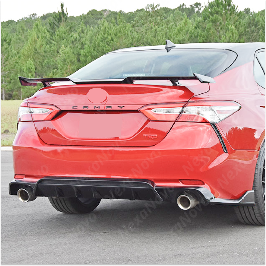 Rear Body Splitter Diffuser Lip TRD Style For Toyota Camry (2018-2024) Nexanovo