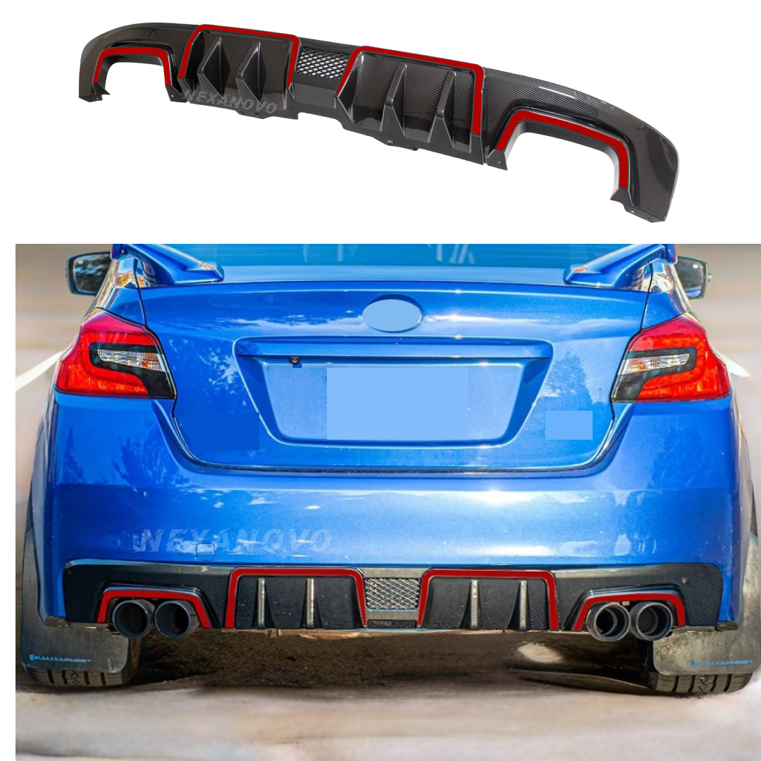  2015 WRX STI Rear Diffuser