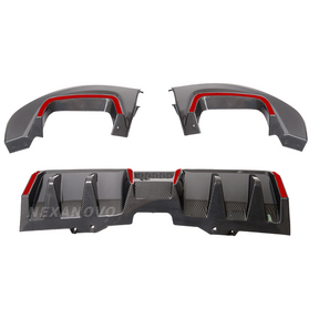 2016 Subaru WRX STI Front Splitter Rear Diffuser 