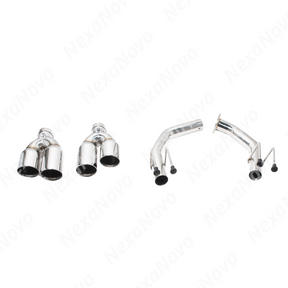 Durable NexaNovo stainless steel material of the Acura TLX muffler delete