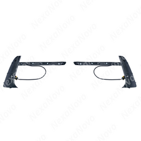 For Corvette C8 (2020-2026) Carbon Fiber/Carbon Flash Metallic Sequential LED Fog Light bar Lamp Kits NexaNovo