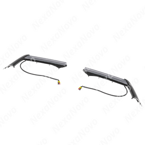 Lightweight NexaNovo carbon fiber material of C8 LED DRL light bar bezel