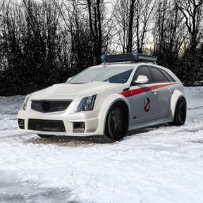 High-gloss NexaNovo carbon fiber internal lens cover for Cadillac CTS-V 2009-2015