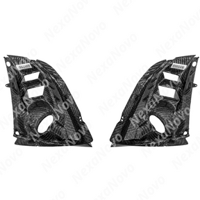 Lightweight NexaNovo real carbon fiber material of CTS headlight internal lens cover