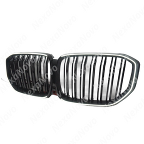 Precision fitment of the NexaNovo car grilles accessories on 2021 BMW X5 G05