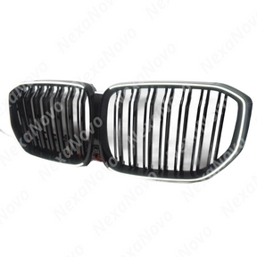 Full front view of a 2024 BMW X5 G05 with new NexaNovo LED grills
