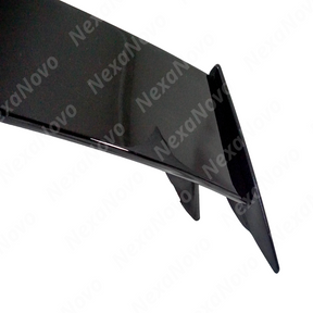 Precision fitment of NexaNovo roof lip spoiler wing on 2022 Chevrolet Corvette C8