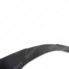 Durable ABS plastic material of NexaNovo C8 rear roof lip spoiler