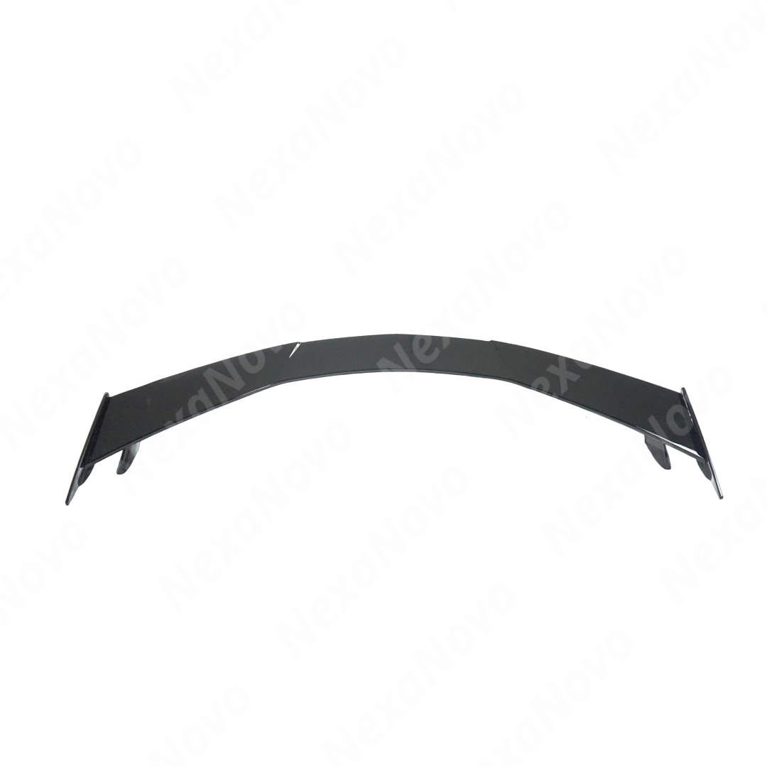 NexaNovo glossy black rear roof lip spoiler for Corvette C8 2020-2026