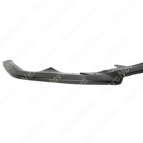 Low angle view emphasizing NexaNovo front splitter lip on Camry