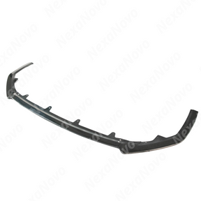 NexaNovo front lip integrated on a black Toyota Camry