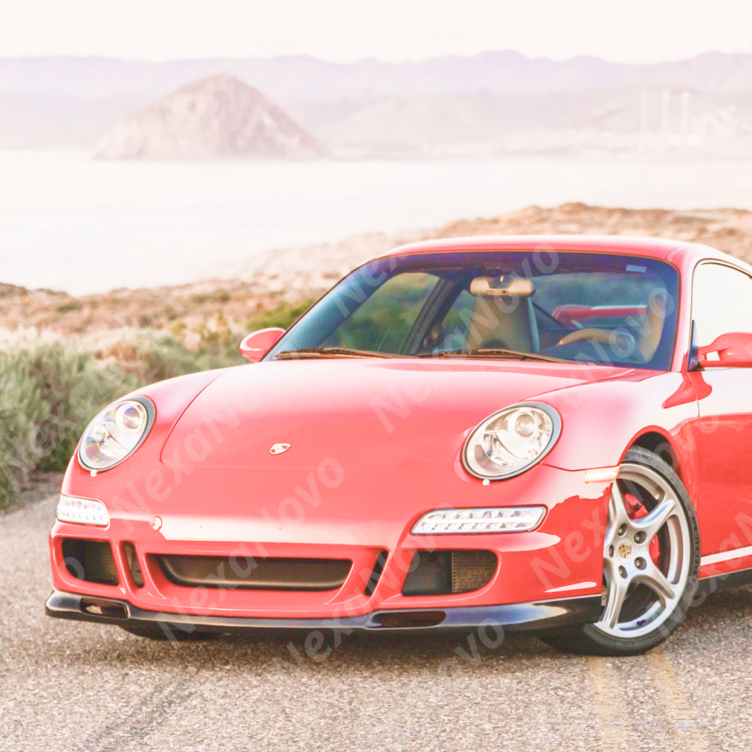 OE GT3 Style Front Bumper Lower Lip Spoiler For Porsche 911 997 2005-2008 NexaNovo