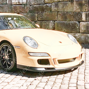 OE GT3 Style Front Bumper Lower Lip Spoiler For Porsche 911 997 2005-2008 NexaNovo