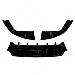 Standalone view of the uninstalled GT-style rear diffuser kit with central panel and mounting tabs.