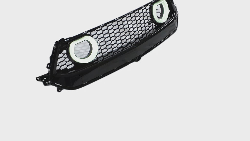 Mustang-S650-NexaNovo-WhiteLED-Grill-CloseUp-Halo