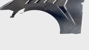 Real Carbon Fiber GTD Style Front Side Vented Fender For Ford Mustang 2018-2023 (NexaNovo)