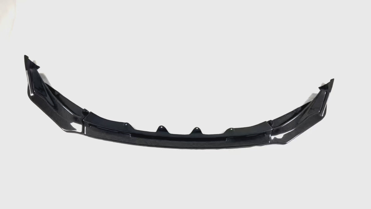 2023 BMW G80 M3 Real Carbon Fiber V Style Front Spoiler Body Kit by NexaNovo