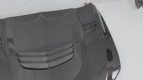 Real Carbon Fiber CT Style Front Hood Cover For Cadillac CT5 2020-2026 NexaNovo