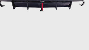 High-quality VTEN dual rear diffuser with LED for 2024 BMW G26