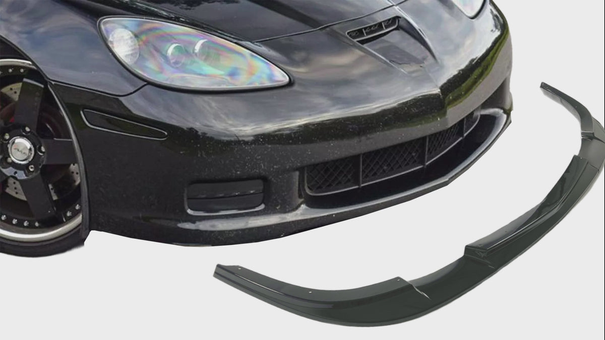 2006 Chevrolet Corvette C6 ZR1 Style Car Splitter by NexaNovo