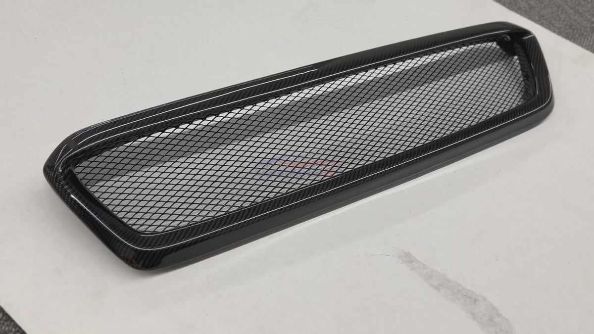 2016 Subaru WRX STI Pure Carbon Fiber Front Grille Insert Assembly by NexaNovo