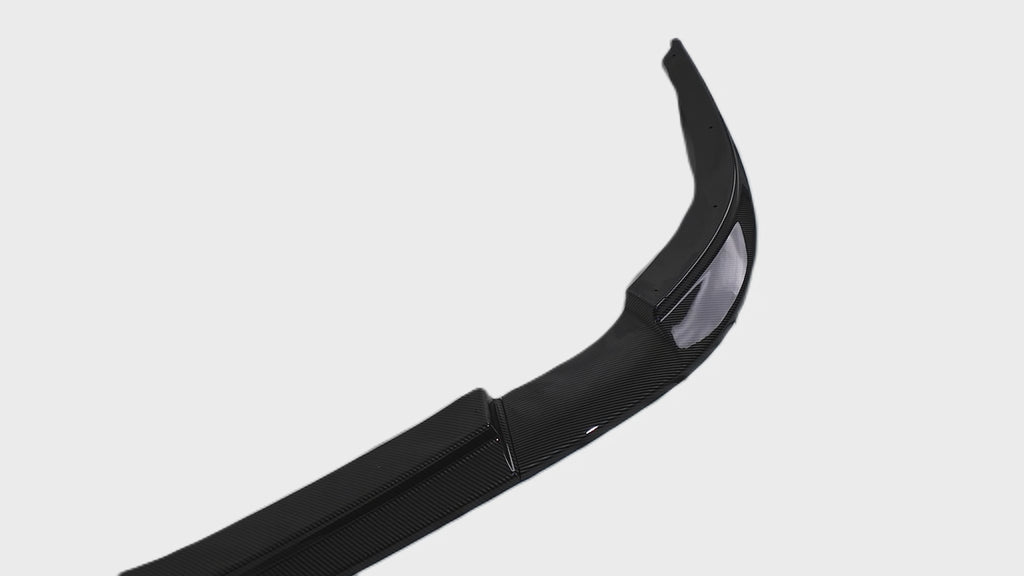 Corvette-C6-CFPrint-ZR1-FrontLip-OnBlackCar