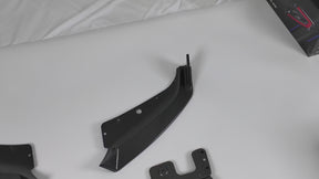 Front Bumper Lip Splitter For BMW X1 Carbon Fiber Print (2023-2026)