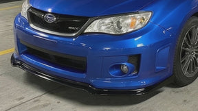 Front Bumper Body Lip Splitter For 2011-2014 Subaru Impreza WRX STI